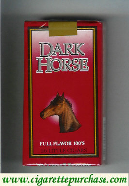 Dark Horse Full Flavor 100s cigarettes soft box